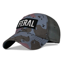 Load image into Gallery viewer, Feral Patch RipStop Mesh Snapback Hat