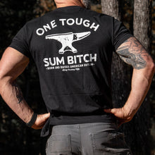 Load image into Gallery viewer, One Tough Sum Born and Raised American Outlaw Men's T-Shirt