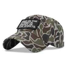 Load image into Gallery viewer, Dad in the Streets. Daddy in the Sheets. Patch RipStop Low Pro Hat