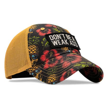 Load image into Gallery viewer, Don't Be A Weak Ass Patch Ripstop Snapback Hat