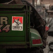 Load image into Gallery viewer, Cowboy'n Knuck If You Buck Rodeo Decal