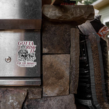 Load image into Gallery viewer, Gotta Risk It For The Brisket - American Rodeo Decal