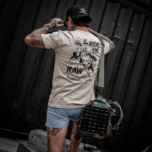 Load image into Gallery viewer, Ride 'Em Raw - Saddles Are For Sissy's Men's T-Shirt