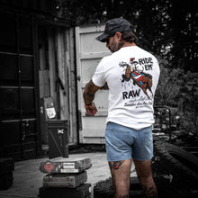 Load image into Gallery viewer, Ride 'Em Raw - Saddles Are For Sissy's Men's T-Shirt