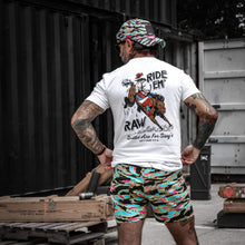 Load image into Gallery viewer, Ride 'Em Raw - Saddles Are For Sissy's Men's T-Shirt