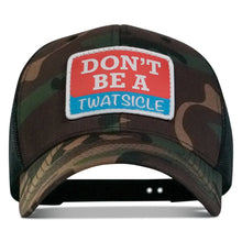 Load image into Gallery viewer, Don't Be A Twatsicle Patch Snapback Hat