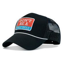 Load image into Gallery viewer, Don't Be A Twatsicle Patch Rope Snapback