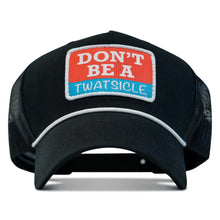 Load image into Gallery viewer, Don't Be A Twatsicle Patch Rope Snapback