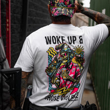 Load image into Gallery viewer, Woke Up &amp; Chose Violence Men's T-Shirt