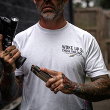 Load image into Gallery viewer, Woke Up &amp; Chose Violence Men's T-Shirt