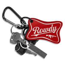 Load image into Gallery viewer, Rowdy Beer Logo Keychain