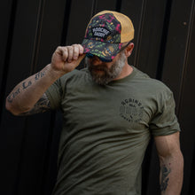 Load image into Gallery viewer, Ripstop Hoochie Daddy Arched Patch Low Profile Snapback Hat