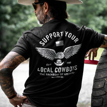 Load image into Gallery viewer, Support Your Local Cowboys Men's T-Shirt