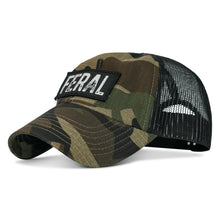 Load image into Gallery viewer, Feral Patch RipStop Mesh Snapback Hat