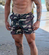 Load image into Gallery viewer, Swim Trunks - God's Plaid