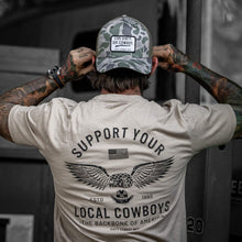 Load image into Gallery viewer, Support Your Local Cowboys Men's T-Shirt