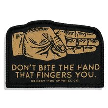 Load image into Gallery viewer, Don't Bite The Hand That Fingers You Soft Velcro Patch