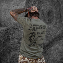 Load image into Gallery viewer, Me When Someone Talk About My Dog Men's T-Shirt