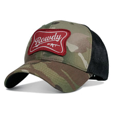 Load image into Gallery viewer, Rowdy Beer Logo Patch Snapback Hat