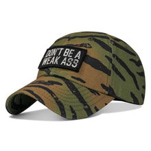 Load image into Gallery viewer, Don't Be A Weak Ass Patch Low Profile RipStop Hat