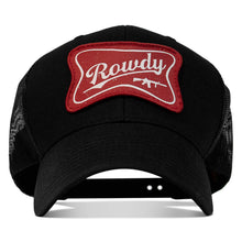 Load image into Gallery viewer, Rowdy Beer Logo Patch Snapback Hat