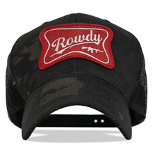 Load image into Gallery viewer, Rowdy Beer Logo Patch Snapback Hat