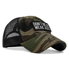 Load image into Gallery viewer, Don't Be A Weak Ass Patch Ripstop Snapback Hat