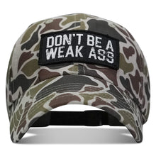 Load image into Gallery viewer, Don't Be A Weak Ass Patch Low Profile RipStop Hat