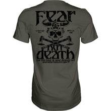 Load image into Gallery viewer, FEAR NOT DEATH, VIKING WARRIOR MEN'S T-SHIRT