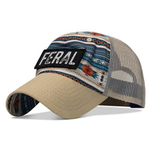 Load image into Gallery viewer, Feral Patch RipStop Mesh Snapback Hat