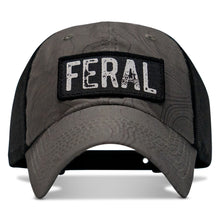 Load image into Gallery viewer, Feral Patch RipStop Mesh Snapback Hat