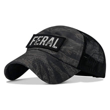 Load image into Gallery viewer, Feral Patch RipStop Mesh Snapback Hat