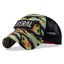 Load image into Gallery viewer, Feral Patch RipStop Mesh Snapback Hat