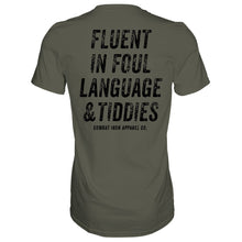 Load image into Gallery viewer, Fluent In Foul Language and Tiddies Men's T-Shirt
