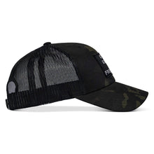 Load image into Gallery viewer, God, Guns, And Freedom Patch Mid-Profile Mesh Snapback Hat
