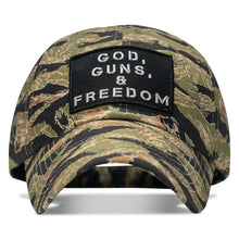 Load image into Gallery viewer, Ripstop God, Guns and Freedom Lifestyle Patch Low Profile Hat