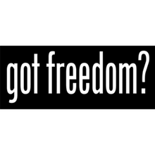 Load image into Gallery viewer, GOT FREEDOM? PVC Patch