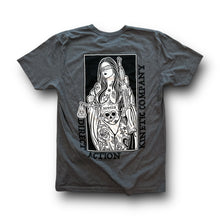 Load image into Gallery viewer, "BLIND JUSTICE" TEE (HEATHER CHARCOAL)