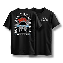 Load image into Gallery viewer, "WE SWIM" TEE (BLACK)
