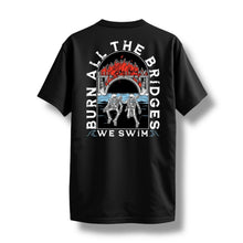 Load image into Gallery viewer, "WE SWIM" TEE (BLACK)
