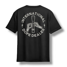 Load image into Gallery viewer, "DOPE DEALER" TEE (BLACK / MIL GREEN)