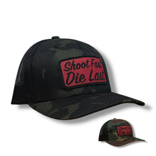 Load image into Gallery viewer, “SHOOT FAST” SNAPBACK
