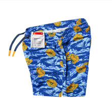 Load image into Gallery viewer, Swim Trunks - Tiger Stripe Blue