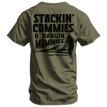 Load image into Gallery viewer, Stackin' Commies &amp; Bangin' Mommies Men's T-Shirt