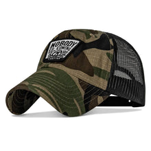 Load image into Gallery viewer, Nobody Is Coming To Save You Skull Patch Ripstop Snapback