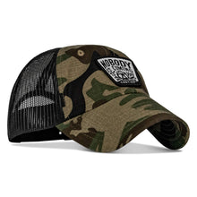 Load image into Gallery viewer, Nobody Is Coming To Save You Skull Patch Ripstop Snapback
