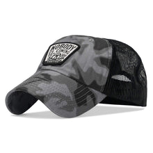 Load image into Gallery viewer, Nobody Is Coming To Save You Skull Patch Ripstop Snapback