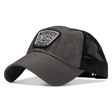 Load image into Gallery viewer, Nobody Is Coming To Save You Skull Patch Ripstop Snapback