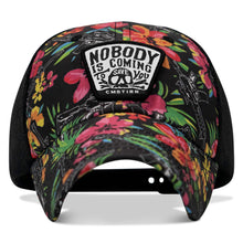 Load image into Gallery viewer, Nobody Is Coming To Save You Skull Patch Ripstop Snapback