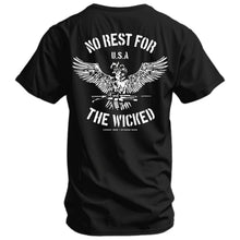 Load image into Gallery viewer, No Rest For The Wicked Men's T-Shirt